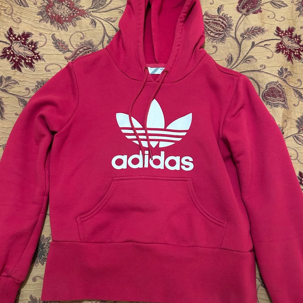 Adidas sweatshirt hoodie size small